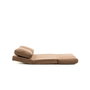 Atelier Del Sofa Taida - Sofá cama de 2 asientos, Marrón claro